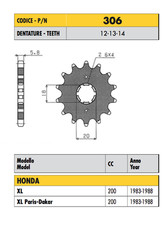 306 - SUNSTAR SPROCKET STEP