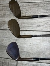 3X Beryllium Copper Wedge Set, 2x Ben Hogan 55’&60’ Cobra Trusty Rusty 53’ 