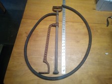 Vintage brass hand pump - hand, for