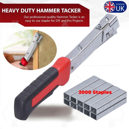 Hammer tacker stapler heavy - hammer,