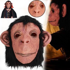 Monkey Chimpanzee Latex Mask