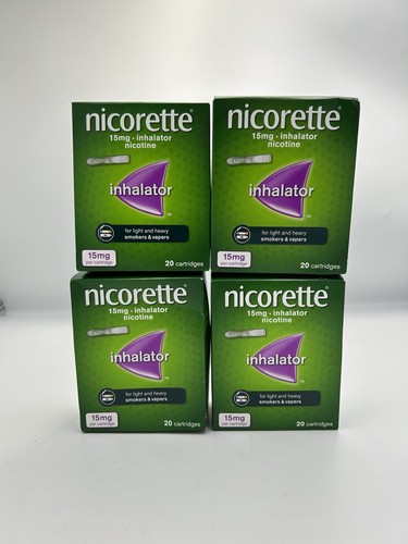 4x20 nicorette 15mg inhalator - 15mg,