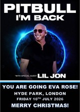 Personalised Pitbull Tour 2026