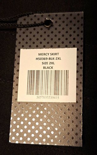 Hell bunny mercy skirt 2xl - hell,