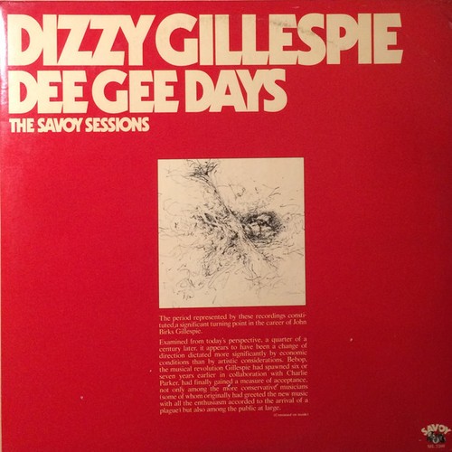 Dizzy gillespie dee gee days - dizzy,