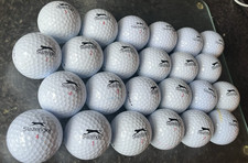 24 Slazenger V100  distance surlyn golf balls pearl mint mix white