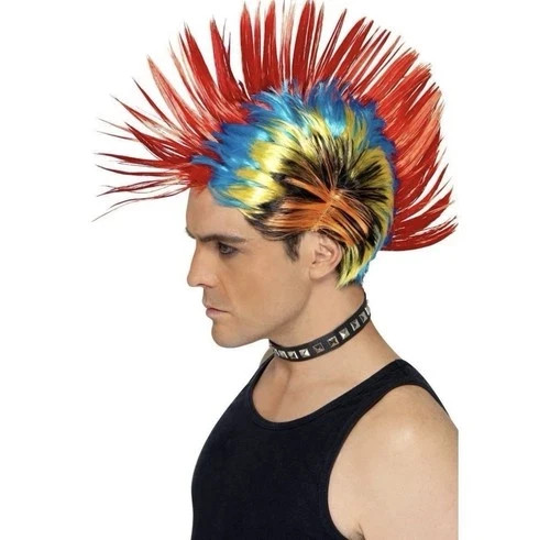 80s street punk wig - 80s,