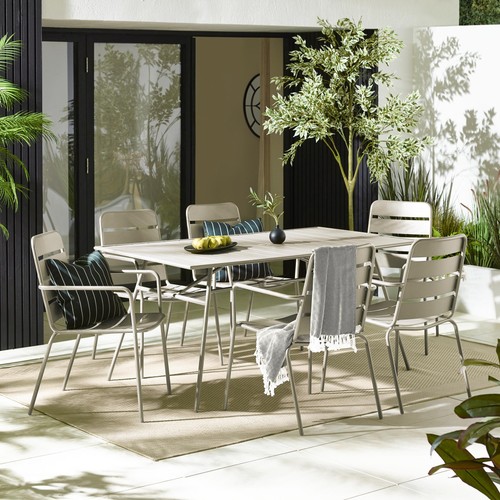Leros metal seat garden - leros,