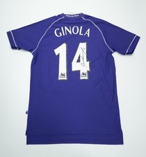 David Ginola Signed Tottenham Hotspur Shirt #14 – AFTAL COA – Spurs Legend