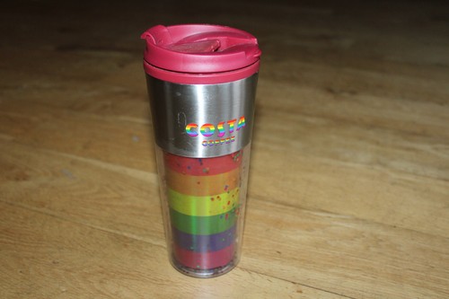 Costa coffee rainbow pride - coffee,