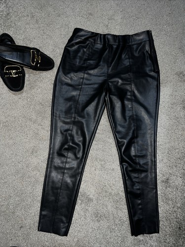 Topshop faux leather leggings - faux,