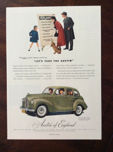 1949 vintage original - , ad