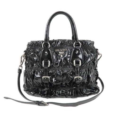 Prada logo 2way shoulder - logo,