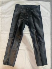 vintage LaRocka leather jeans