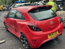 2014 VAUXHALL CORSA VXR COMPLETE REAR BACK TAILGATE WITH SPOILER