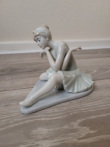 Vintage porcelain ballerina - vintage,