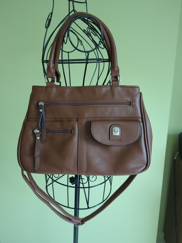 Firenze tan handbag zip - tan,