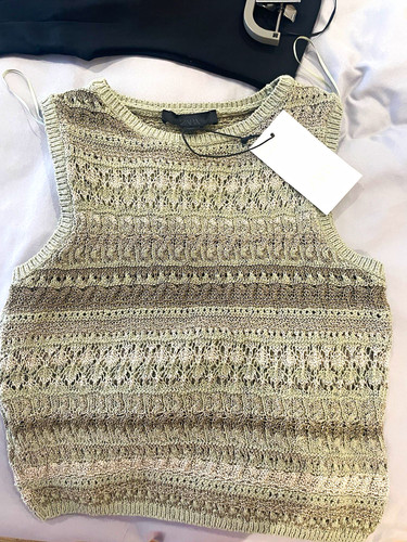 Zara khaki open knit crochet - zara, open-knit