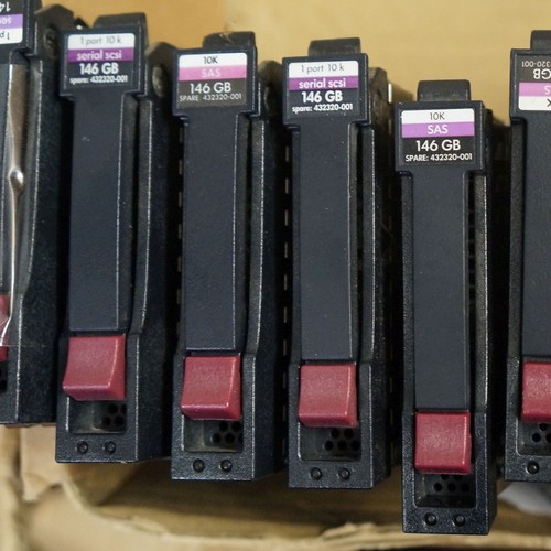 Lot 146gb sas - 10k, sff