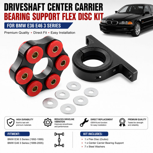 Driveshaft center carrier - driveshaft,