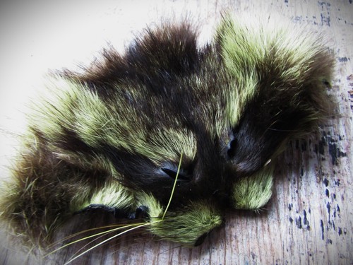 Ifs raccoon mask - ifs, olive