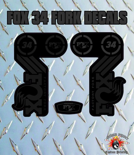 Fox stealth look fork - stealth,