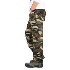 UK Mens Cargo Trousers 100%