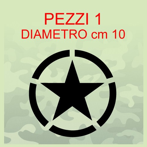 Star sticker for jeep - jeep, cj