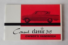 CONSUL CLASSIC 315 OWNERS
