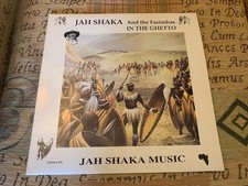 Jah Shaka & The Fasimbas In The Ghetto Stunning Excellent Rare Original UK LP