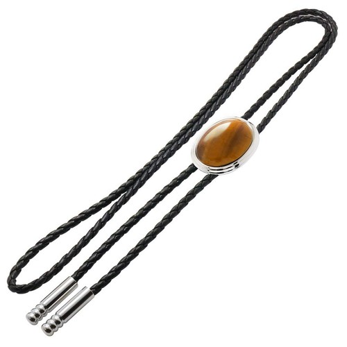 Swank tiger eye stone loop - swank,