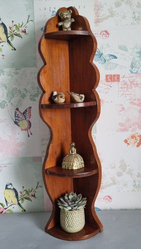 Vintage wooden corner - wooden,