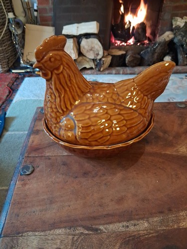Vintage treacle glazed egg - glazed,