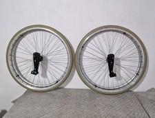 x2 Invacare Action 2NG Self Propelled Wheelchair Rear Wheels 24" x 1 3/8" 37-540