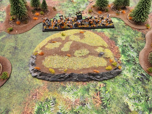 Medium hill wargaming terrain - hill,