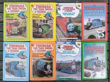 8 x Vintage Ladybird Buzz books Thomas the Tank Engine Series 