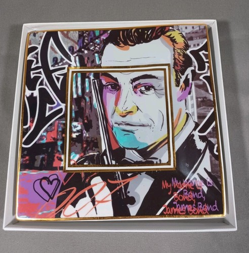 Baci milano plate james bond - baci,