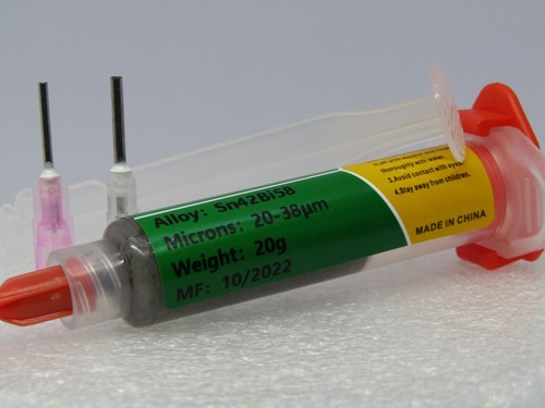 Bga syringe tin solder paste - bga,