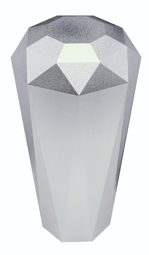 Silver gear knob tall - d2,