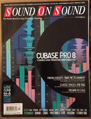 Sound cubase pro 8 - sound,
