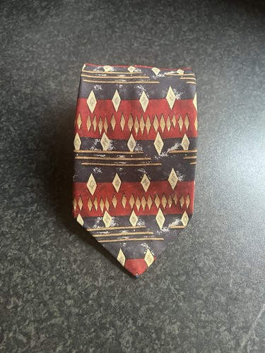 Burton menswear pure silk tie - silk,