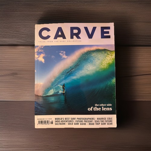 Carve surfing magazine issue - carve,