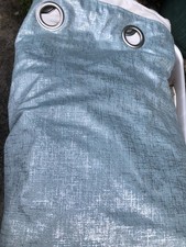 Large Curtains duck egg blue