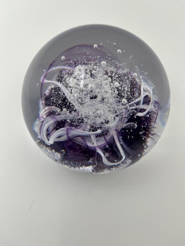 Selkirk glass paperweight - selkirk,