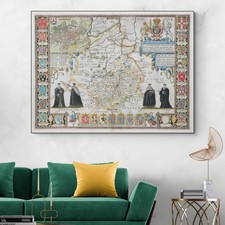 1626 John Speed Map of