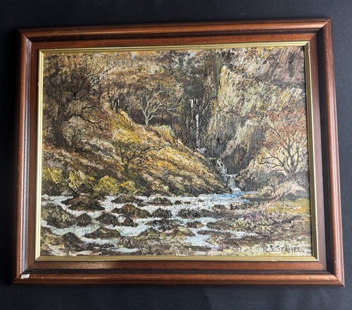 Original signed oil painting - oil,