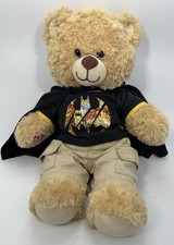 Build A Bear - Bear - Batman Fan With Cape And Themed Outfit