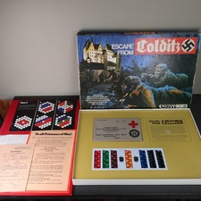 Escape From Colditz Vintage Board Game 1st Edition 1970s Parker