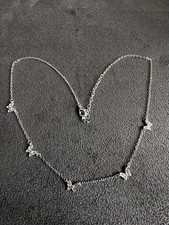 925 Silver Butterfly Chain