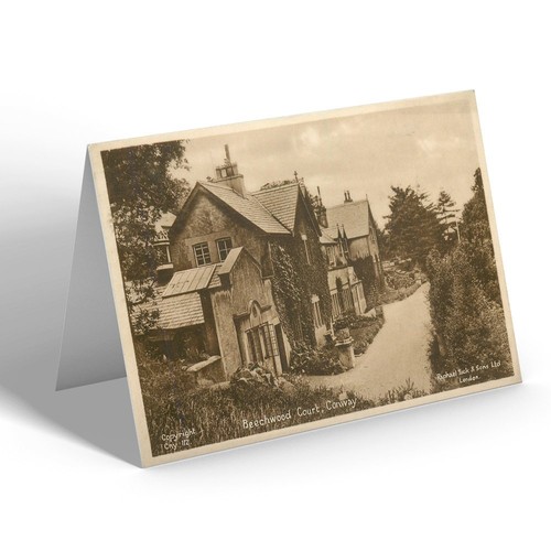 Notelet vintage wales - -,